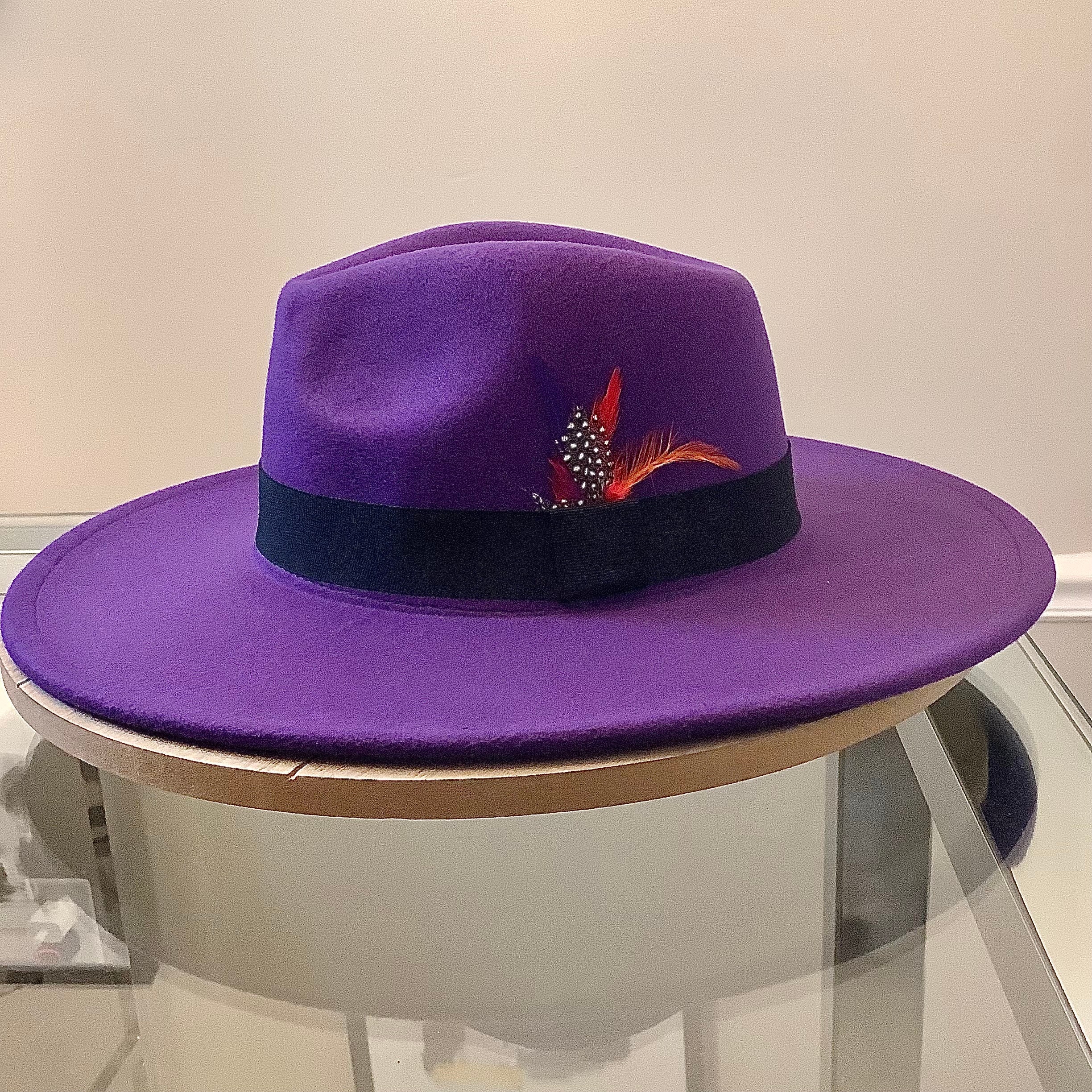 Fedoras / Wide Brim Hats / Women Hats / Man Hats / Fedora Hats Etsy UK