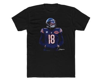 Caleb Williams Bears Quarterback T-Shirt | NFL Football Tee