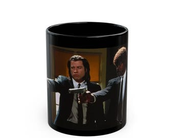 Pulp Fiction John Travolta Samuel L. Jackson Coffee Mug