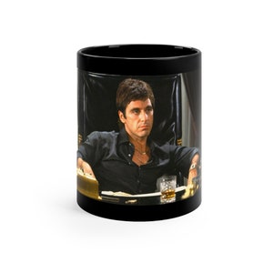 Scarface Al Pacino 11oz Black Mug