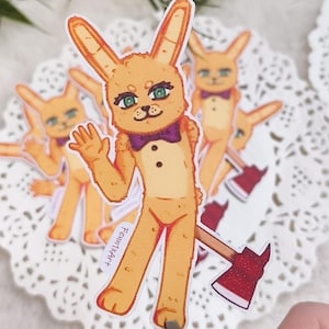 Springbonnie || Five Nights at Freddy&#39;s || Vinyl Laminated Sticker