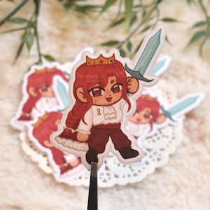 Technoblade Vinyl Stickers for Charity