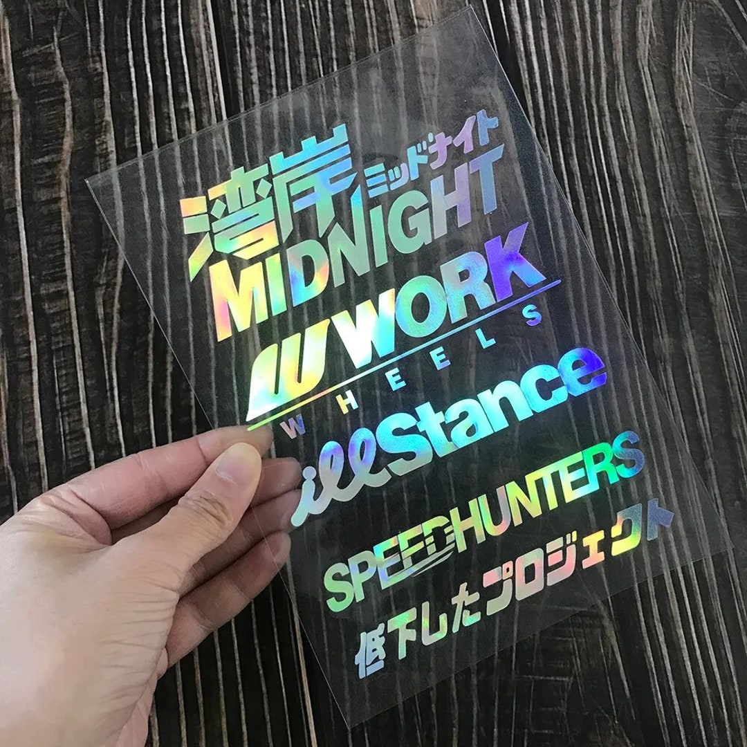 Japanese Car Stickers JDM Decals for Tuner Car Enthusiast Etsy Australia