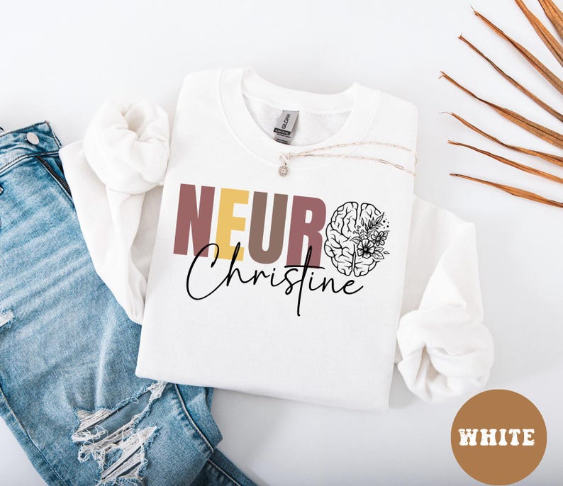 Custom Neurologist Shirt, Neurologist Sweatshirt, Gift for Neuro Nurse, Brain Anatomy Shirt, Retired Neuro Shirt, Neuro Nurse Practitioner. image 6