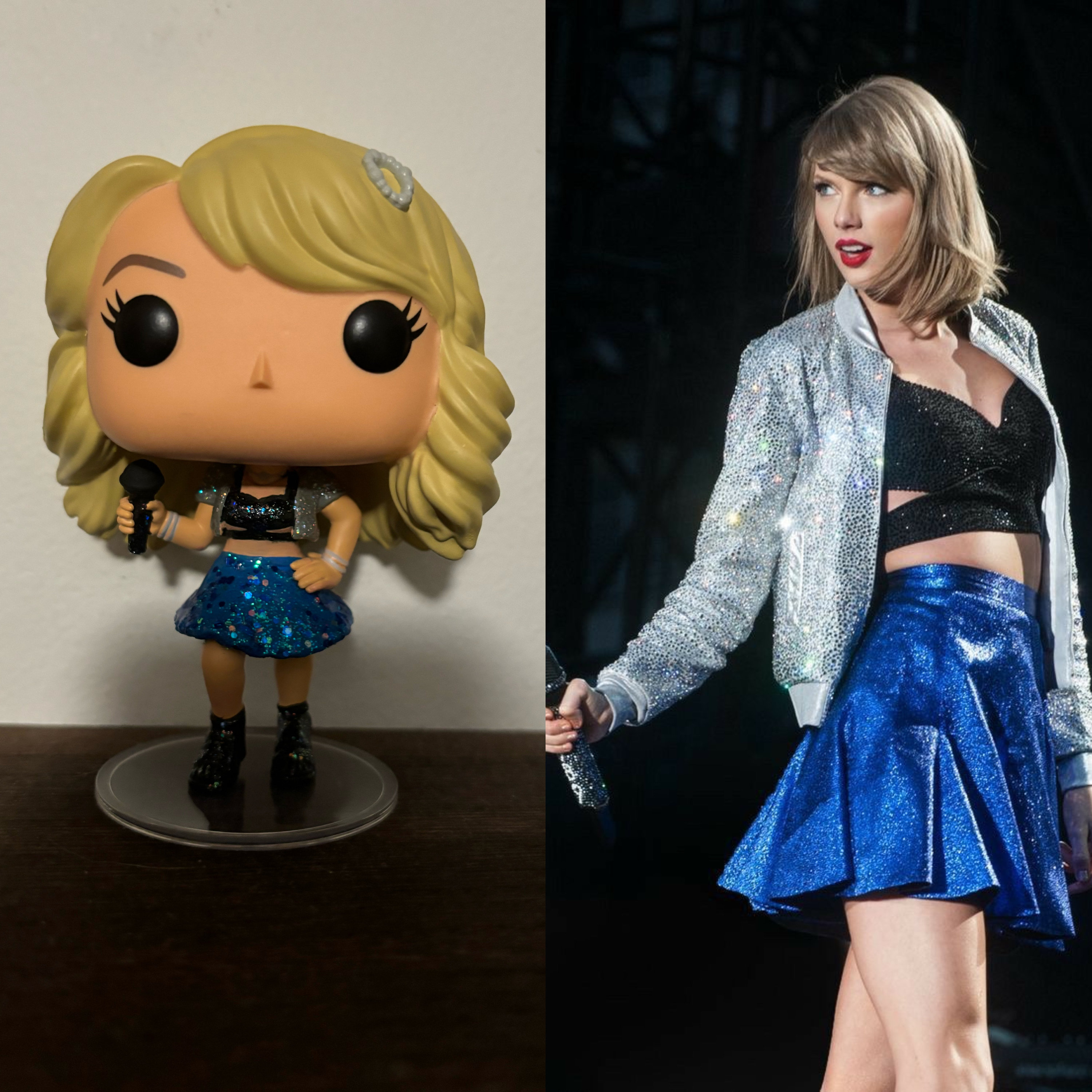Taylor Swift Funko Pop Style 3D model 3D printable
