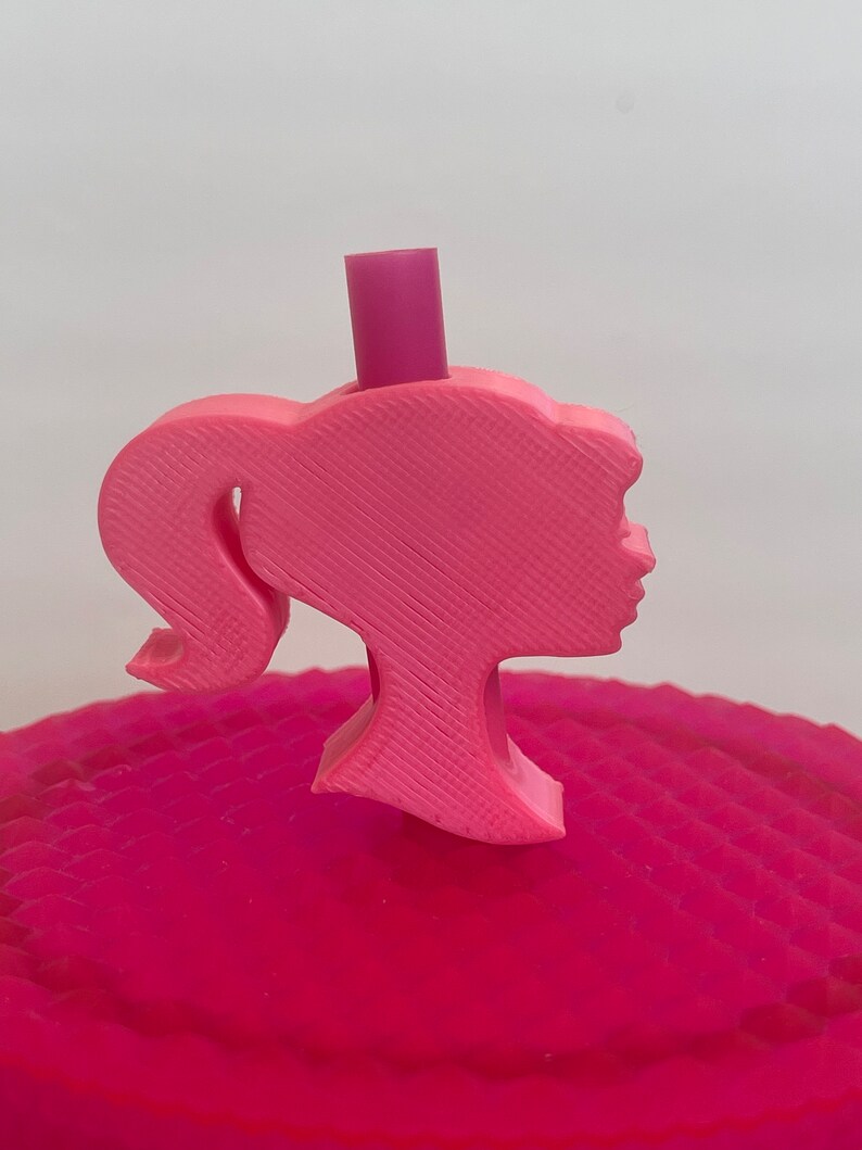 Doll Straw Topper STL File Straw Buddy 3D Model STL STL Files for 3D Printers Etsy