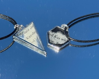Collares inspirados en Seis de Cuervos / Kaz