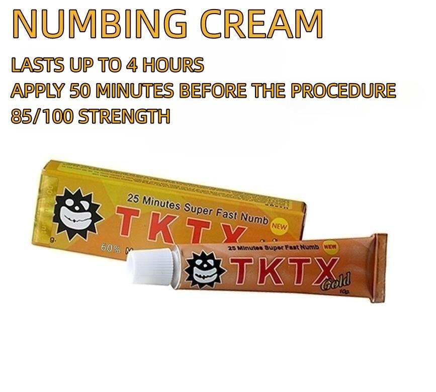 10G Tktx Tattoo Numb Cream Topical Permanent Makeup Anesthetic at Best  Price in Jining  Apollo International Trading CoLtd