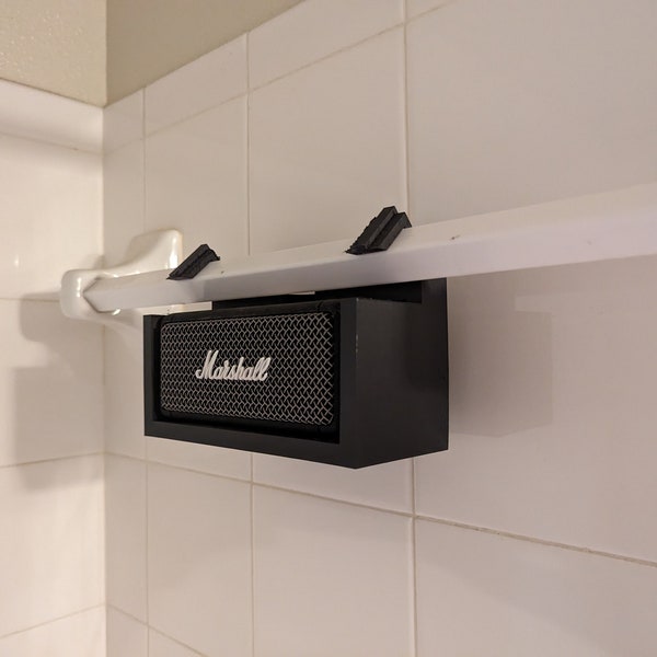 1 3D Print stl file for Marshall Emberton Bluetooth Speaker. Shower Stand/Hanger