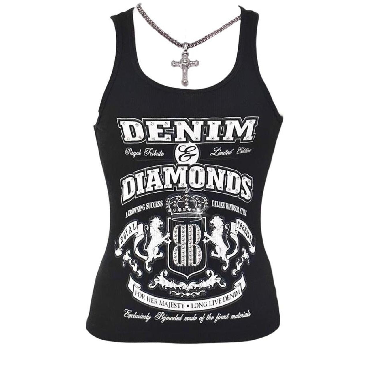 Y2k Ribbed Tank - Etsy