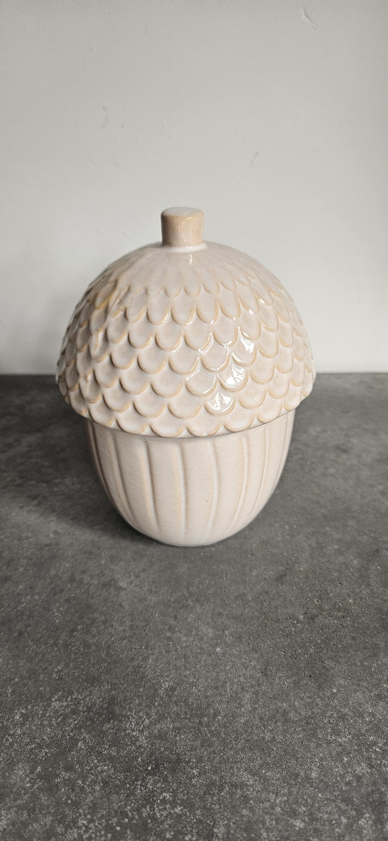 Ceramic Acorn Ornament Natural Home Decor Items Autumn Winter Nordic