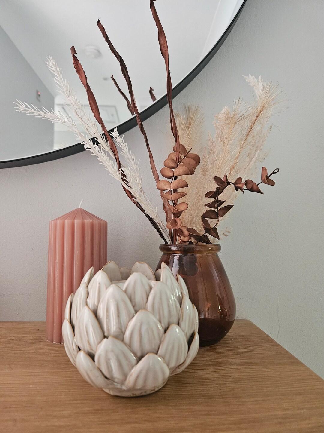 Autumn Home Decor Artichoke Tea Light Candle Holder Ceramic Etsy UK