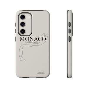 F1 Monaco Phone Case, Racing Inspired Cover, Formula One Gift, Motorsport Accessories -  Samsung Tough Cases