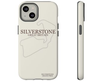 Silverstone Grand Prix White IPhone Tough Cases