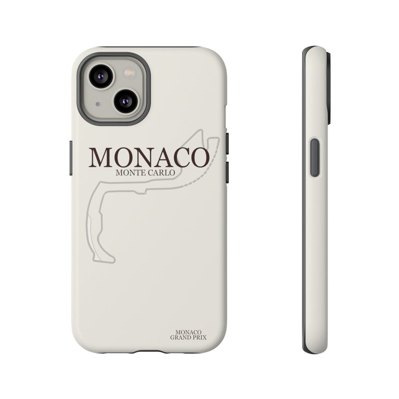 F1 Monaco Phone Case, Racing Inspired Cover, Formula One Gift, Motorsport Accessories iPhone Tough Cases image 2