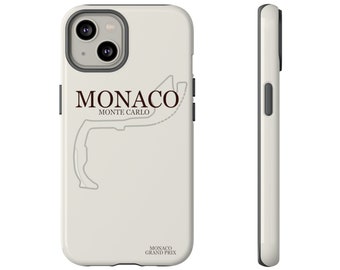 F1 Monaco Phone Case, Racing Inspired Cover, Formula One Gift, Motorsport Accessories -  Iphone Tough Cases