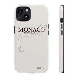 F1 Monaco Phone Case, Racing Inspired Cover, Formula One Gift, Motorsport Accessories iPhone Tough Cases image 8