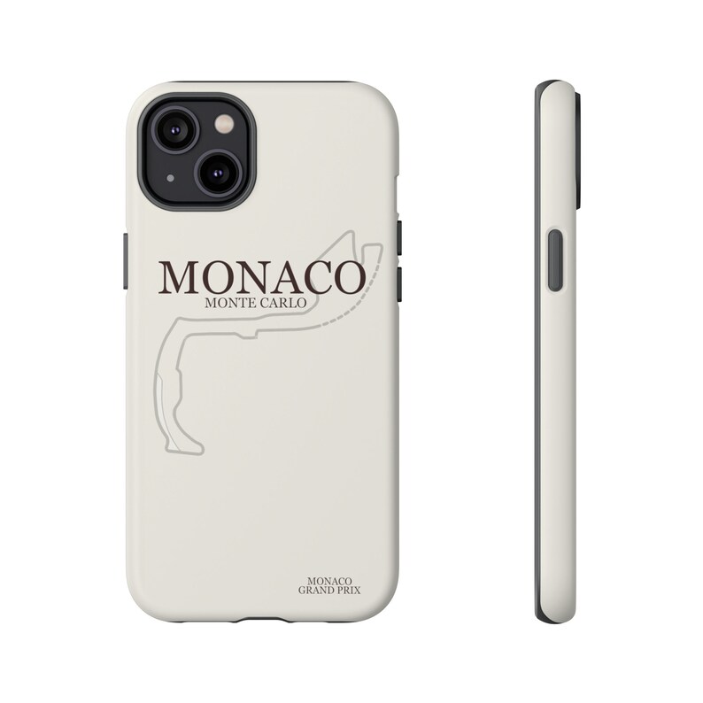 F1 Monaco Phone Case, Racing Inspired Cover, Formula One Gift, Motorsport Accessories iPhone Tough Cases image 6