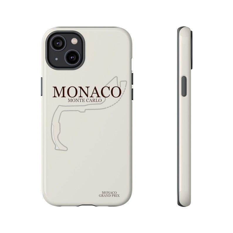 F1 Monaco Phone Case, Racing Inspired Cover, Formula One Gift, Motorsport Accessories iPhone Tough Cases image 5