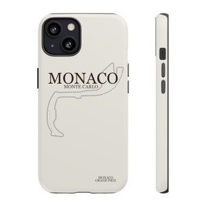 F1 Monaco Phone Case, Racing Inspired Cover, Formula One Gift, Motorsport Accessories iPhone Tough Cases image 9