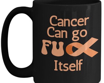 Leukemia Kidney Cancer Memorial Mug: In Loving Memory Keepsake