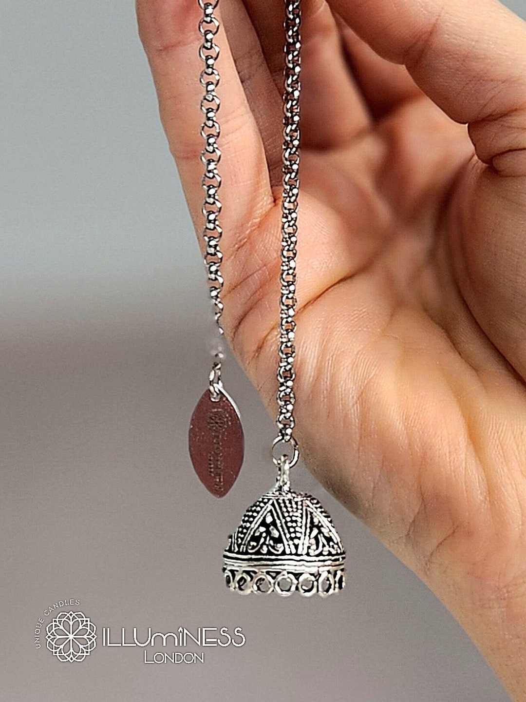 Bestseller Unique Silver Candle Snuffer With Elegant Chain A Blend of ...