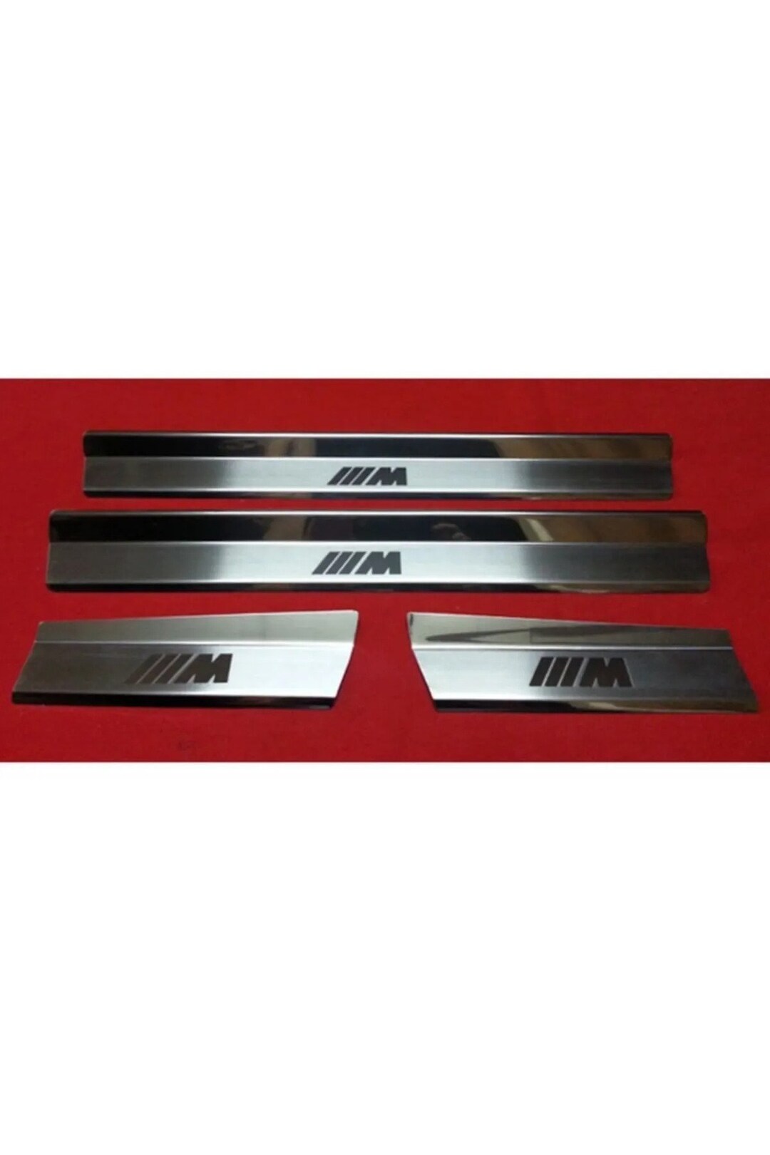 M Chrome Door Sill Trim Panels Covers Scratch Protection Etsy