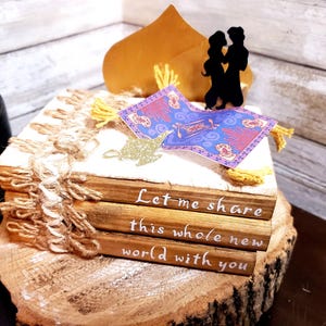 Aladdin Wedding decor, Aladdin and Jasmine decor, Disney wedding, Disney centerpiece, Aladdin party decor, Disney decor Princess party