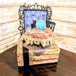 Haunted mansion decor, Haunted Mansion gift, madam Leota gift, Haunted Mansion centerpiece, Haunted Mansion party decor, Haunted mansion