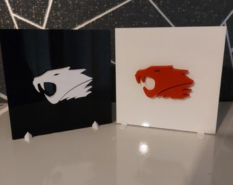 iBUYPOWER - Art acrylique 3D pour mur et étagère