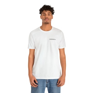 Dominica Black Map Tee