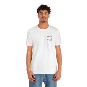 Trinidad + Tobago Black Map Tee