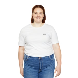 Cuba Black Map Tee