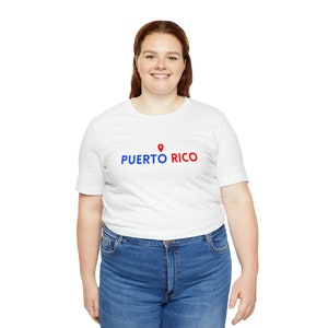 Puerto Rico Pin Drop Tee