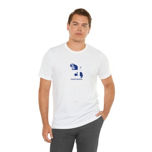 Martinique Map Tee