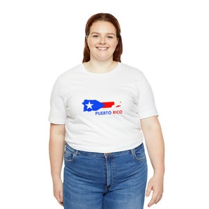 Puerto Rico Map Tee