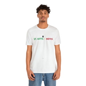 St. Kitts + Nevis Pin Drop Tee