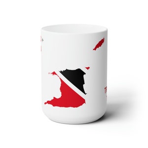 Trinidad + Tobago Weiße Tasse