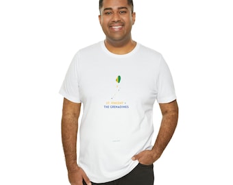 T-shirt carte Saint-Vincent + Les Grenadines