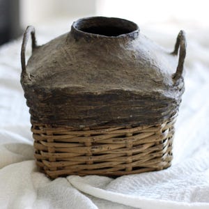 Vintage Rice Wine Basket