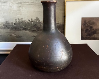 Niloak Pottery Vase with Long Neck Niloak Pottery Vase with Long Neck
