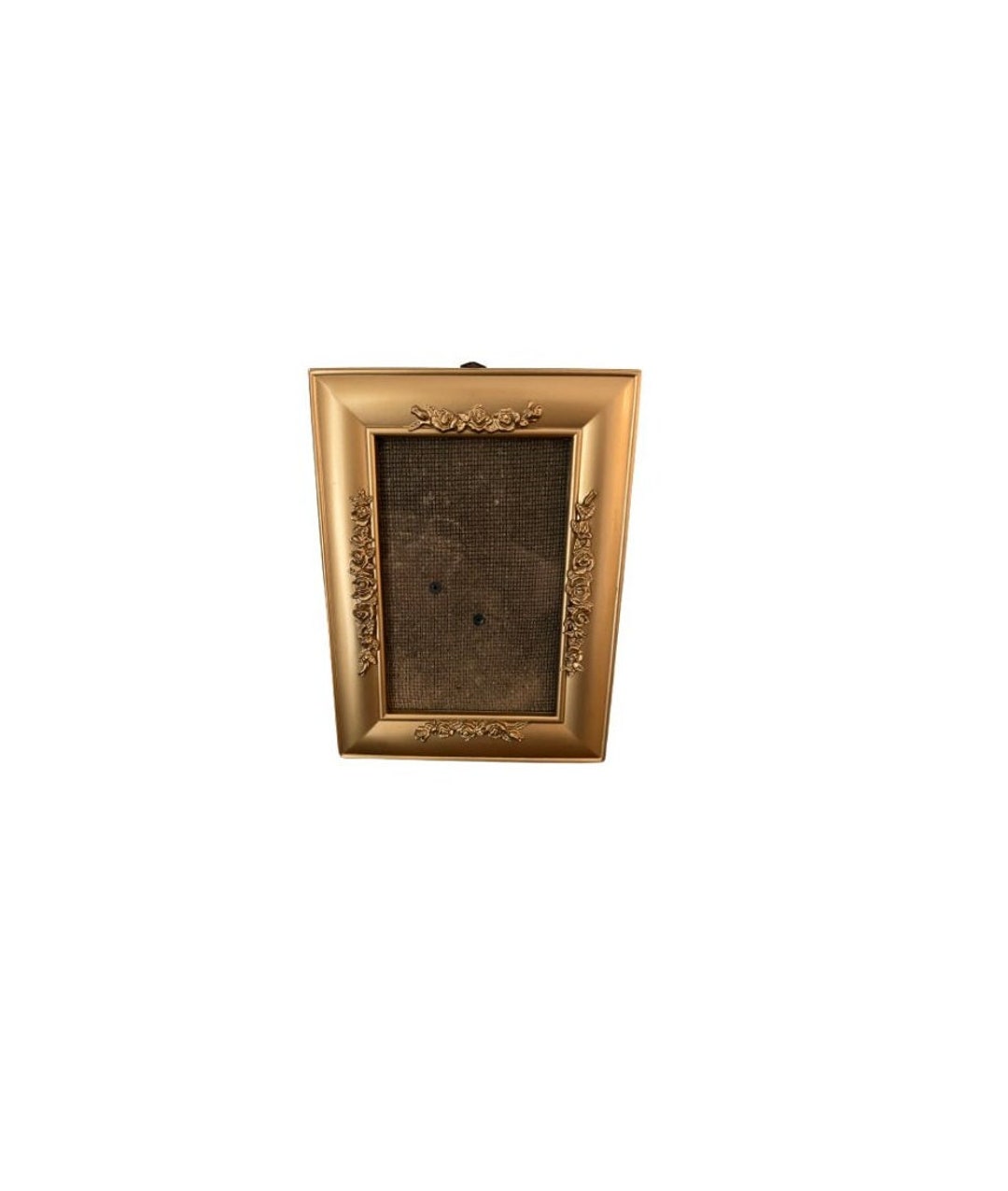 Vintage Style Picture Frame With Roses Victorian Inspired Etsy