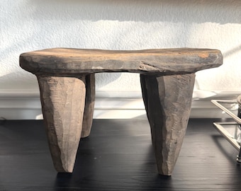 小さなセヌフォのスツールは珍しい - Etsy 日本