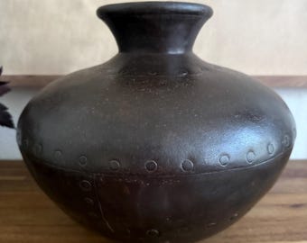 アンティーク インド製金属製水差し | 素朴な装飾容器 - Etsy 日本