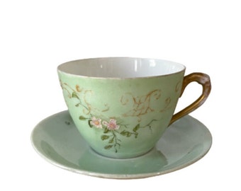 Vintage Tea Cup & Saucer Set Made in Japan