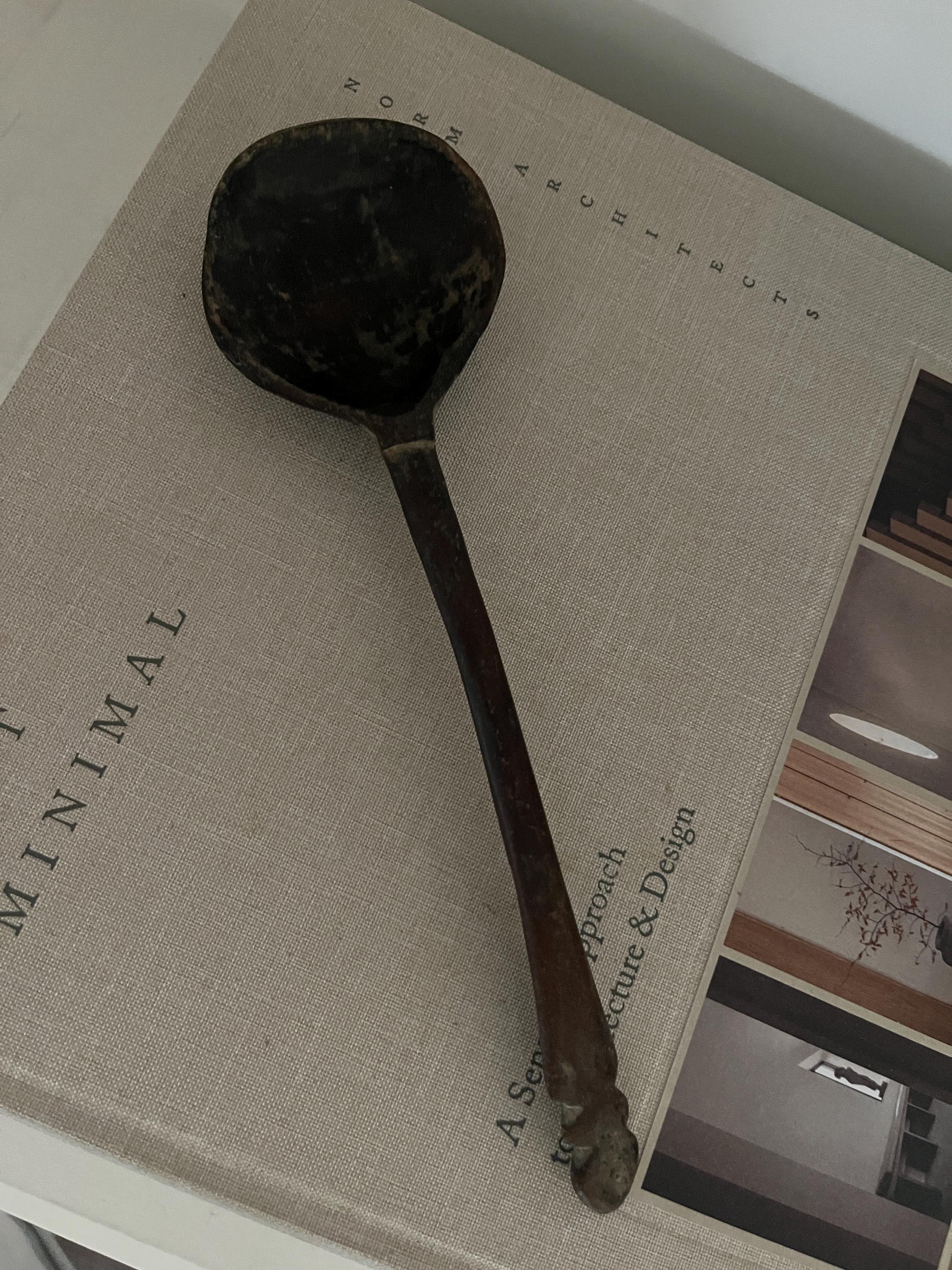 Vintage Primitive Wooden Spoon - Etsy