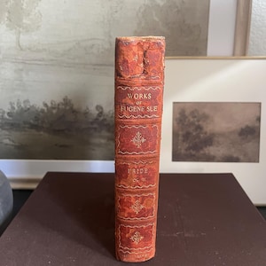 Antique Book Pride One Of The Seven Cardinal Sins, Vol II Works of Eugene Limited Edition Leather Bound Antique Book