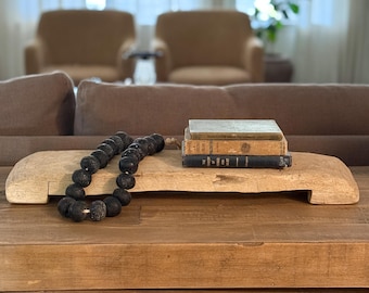 Large Vintage Wood Riser
