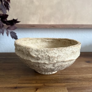 Vintage Paper Mache Bowl