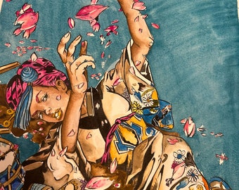 Jojo Hirohiko Araki 1981-2012 Artbook, Hand-drawn Manga